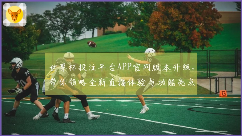 世界杯投注平台APP官网版本升级，带你领略全新直播体验与功能亮点