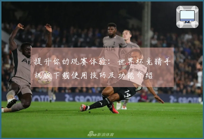 提升你的观赛体验：世界杯竞猜手机版下载使用技巧及功能介绍