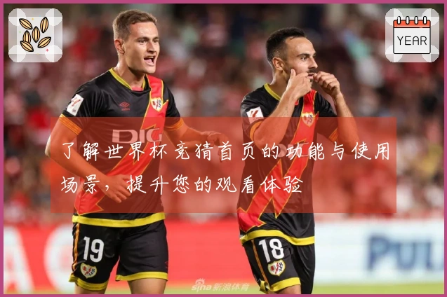 了解世界杯竞猜首页的功能与使用场景，提升您的观看体验